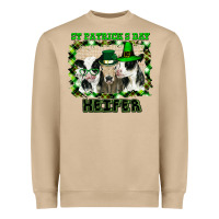 Mushroom St Patricks Day Heifer Heavyweight Sweatshirt - Bettercallsaul