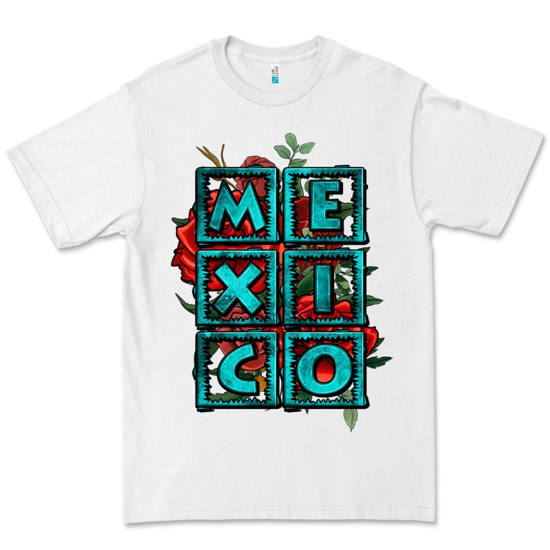 Mexico With Roses Premium Tee by Jasminsmagicworld | Teevron