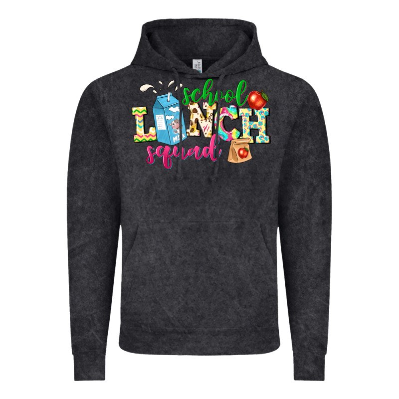 School Lunch Squad Vintage Hoodie by NancyCooperArtShop | Teevron