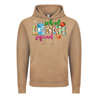 Vintage Coffee school lunch squad Vintage Hoodie - NancyCooperArtShop