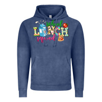Vintage Denim school lunch squad Vintage Hoodie - NancyCooperArtShop