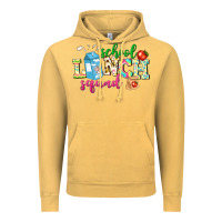Vintage Mustard school lunch squad Vintage Hoodie - NancyCooperArtShop