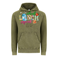 Vintage Olive school lunch squad Vintage Hoodie - NancyCooperArtShop