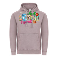 Vintage Zinc school lunch squad Vintage Hoodie - NancyCooperArtShop