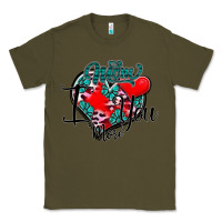 Army Green Mom I You More Classic Tee - SublimationCraftShop