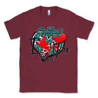 Burgundy Mom I You More Classic Tee - SublimationCraftShop
