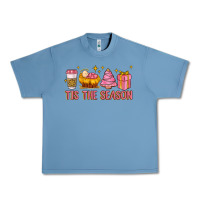 Pebble Blue tis the season Urban Heavy Tee - MaliasSmallBusiness