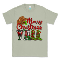 Matcha Merry Christmas Y'all Cowboy Classic Tee - MaliasSmallBusiness