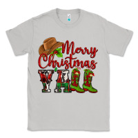 Moon Dust Merry Christmas Y'all Cowboy Classic Tee - MaliasSmallBusiness