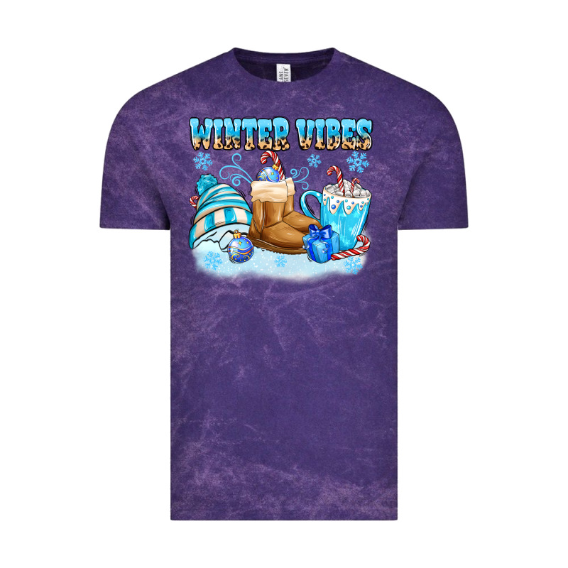 Winter Vibes Vintage Tee by MaliasSmallBusiness | Teevron
