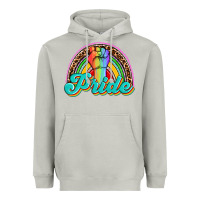 Moon Dust pride rainbow Heavyweight Hoodie - OliviaCreatesArt