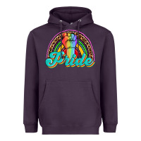 Plum pride rainbow Heavyweight Hoodie - OliviaCreatesArt