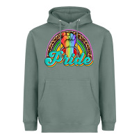 Sage pride rainbow Heavyweight Hoodie - OliviaCreatesArt