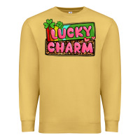 Antique Gold St. Patrick's lucky charm Premium Sweatshirt - OliviaCreatesArt