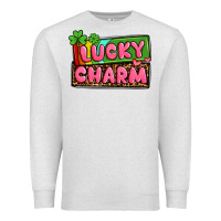 Oatmeal Heather St. Patrick's lucky charm Premium Sweatshirt - OliviaCreatesArt