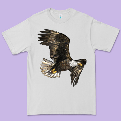 White Headed Eagle Premium Tee Designed By Lillyallendesigns