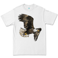 White White Headed Eagle Premium Tee - LillyAllenDesigns
