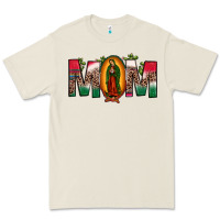 Bone mexican flag our lady of guadalupe mom leopard Premium Tee - JahusDesignShop