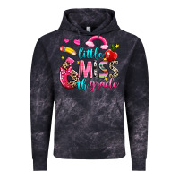 Cloud Black little miss sixth grade Vintage Hoodie - NancyCooperArtShop