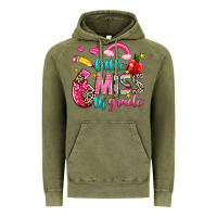 Vintage Olive little miss sixth grade Vintage Hoodie - NancyCooperArtShop