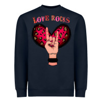 Navy Love Rocks Heavyweight Sweatshirt - Bettercallsaul