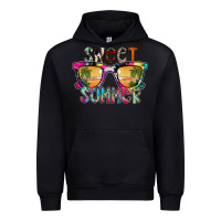 Black Sweet Summer Urban Hoodie - CowhideDigitalArt
