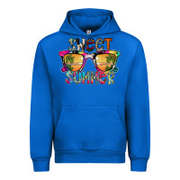 Cobalt Sweet Summer Urban Hoodie - CowhideDigitalArt