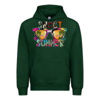 Forest Green Sweet Summer Urban Hoodie - CowhideDigitalArt