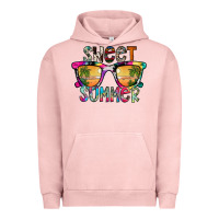 Pigment Salmon Sweet Summer Urban Hoodie - CowhideDigitalArt