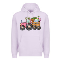 Easter Bunny Tractor Premium Hoodie | Teevron