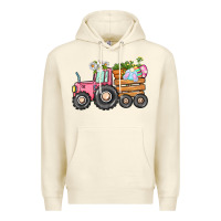 Sandshell Easter bunny tractor Premium Hoodie - CowGirlArtShop