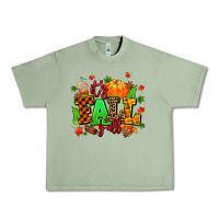 Oil Green its fall yall Urban Heavy Tee - MaliasSmallBusiness
