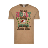 Vintage Coffee in my holly jolly babe era Vintage Tee - MaliasSmallBusiness