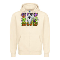 Sandshell spooky spooky spooky Zipper Hoodie - CowGirlArtShop