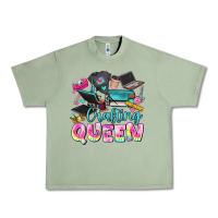 Oil Green crafting queen Urban Heavy Tee - JahusDesignShop