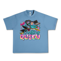 Pebble Blue crafting queen Urban Heavy Tee - JahusDesignShop
