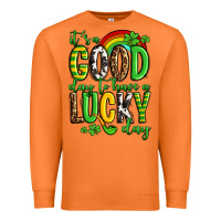 Carrot St. Patrick's It's a good day to have a lucky day Premium Sweatshirt - OliviaCreatesArt