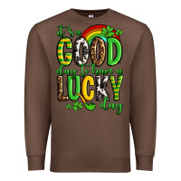 Chestnut St. Patrick's It's a good day to have a lucky day Premium Sweatshirt - OliviaCreatesArt