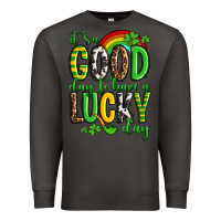 Smoke St. Patrick's It's a good day to have a lucky day Premium Sweatshirt - OliviaCreatesArt