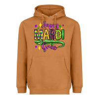 Meerkat happy mardi gras alligator olivia Heavyweight Hoodie - OliviaCreatesArt