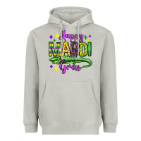 Moon Dust happy mardi gras alligator olivia Heavyweight Hoodie - OliviaCreatesArt