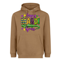 Toasted Coconut happy mardi gras alligator olivia Heavyweight Hoodie - OliviaCreatesArt
