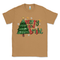 Toasted Coconut Merry And Bright Classic Tee - MaliasSmallBusiness