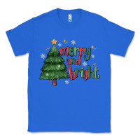 True Royal Merry And Bright Classic Tee - MaliasSmallBusiness