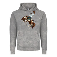 Cloud Rock american paint horse rodeo cowboy Vintage Hoodie - MaliasSmallBusiness