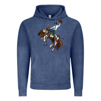 Vintage Denim american paint horse rodeo cowboy Vintage Hoodie - MaliasSmallBusiness