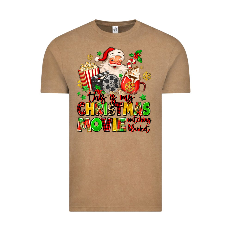 This Is My Christmas Movie Watching Blanket Vintage Tee by MaliasSmallBusiness | Teevron