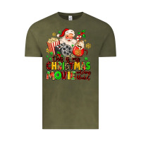 Vintage Olive this is my christmas movie watching blanket Vintage Tee - MaliasSmallBusiness