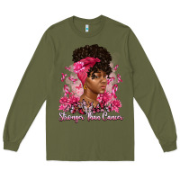 Army Green stronger than cancer Long Sleeve Tee - Artiststas