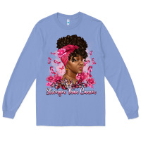 Colony Blue stronger than cancer Long Sleeve Tee - Artiststas